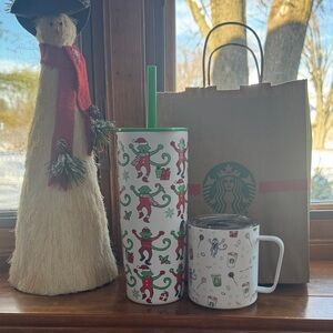 Starbucks Roller Rabbit Cups: Tumbler & Mug